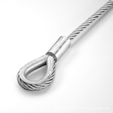 316 cuerda de alambre de acero inoxidable 7x19 8.0 mm
